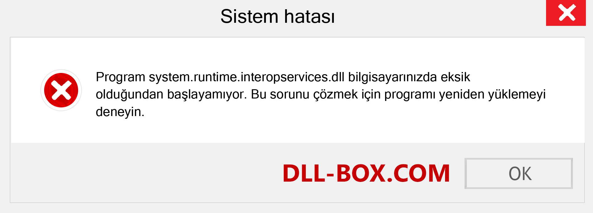 system.runtime.interopservices.dll dosyası eksik mi? Windows 7, 8, 10 için İndirin - Windows'ta system.runtime.interopservices dll Eksik Hatasını Düzeltin, fotoğraflar, resimler